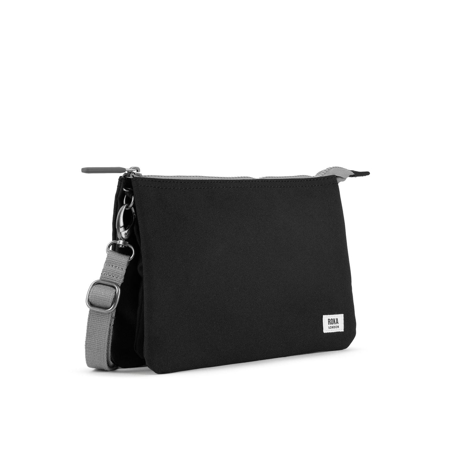 Roka London Carnaby Crossbodyväska 25cm – Ash