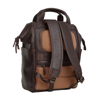 New Rebels Obsidian Tremont Ryggsäck i Läder – Brun