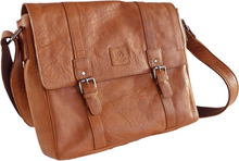 BaooBaoo Messenger Bag - Tan Messengerväska 13"