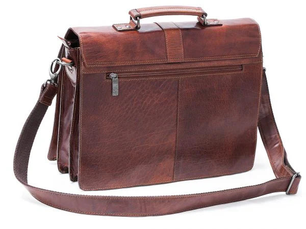 BaooBaoo Briefcase - Brandy Portfölj 15" 3-fack