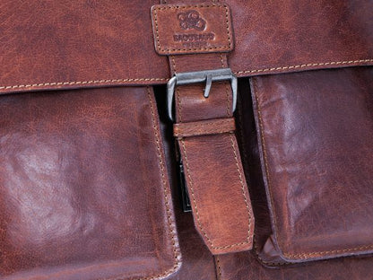 BaooBaoo Briefcase - Brandy Portfölj 15" 3-fack