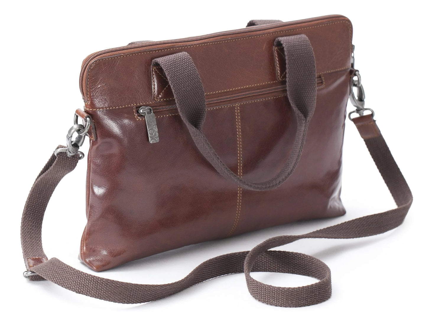 BaooBaoo Slim bag – Datorväska 13" – Brandy
