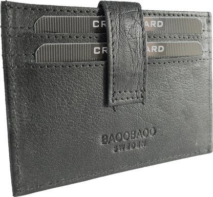 BaooBaoo Card Holder – Korthållare 10cm – Svart