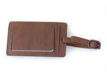 BaooBaoo Luggage tag – Bagagelapp 12cm – Brandy