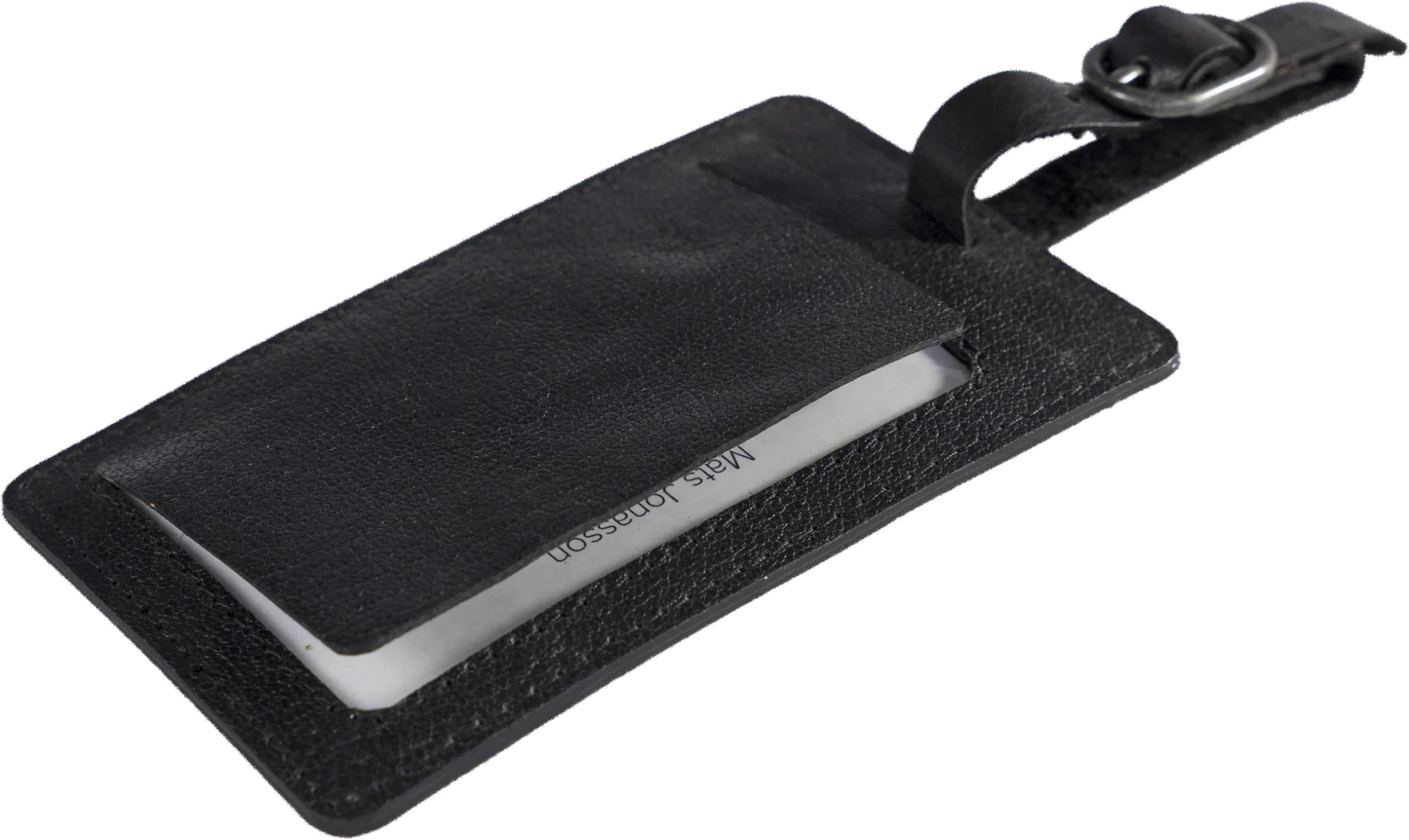 BaooBaoo Luggage tag – Bagagelapp 12cm – Svart