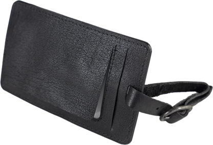 BaooBaoo Luggage tag – Bagagelapp 12cm – Svart
