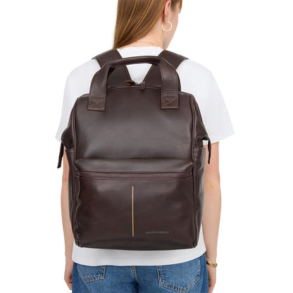 New Rebels Obsidian Tremont Ryggsäck i Läder – Brun