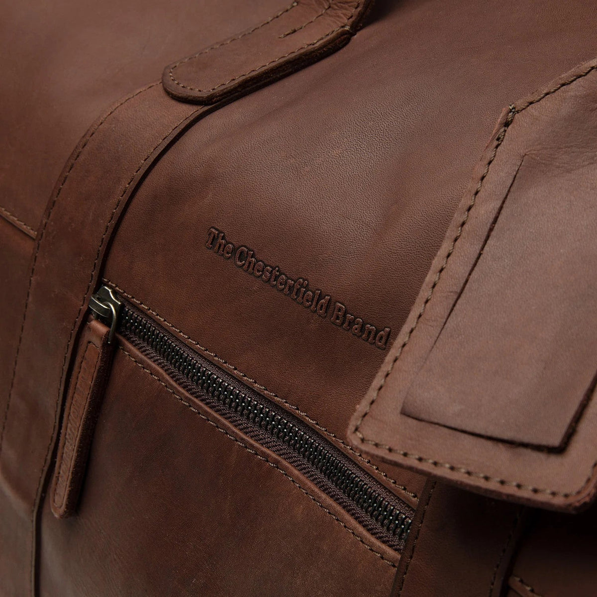 The Chesterfield Brand Portsmouth - Brun Weekendväska 53cm