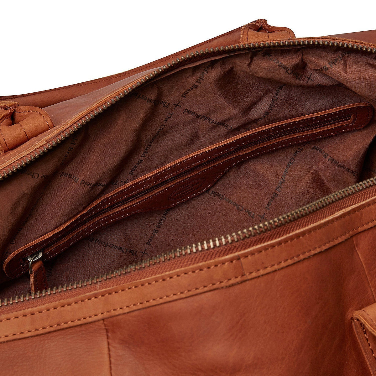 The Chesterfield Brand Portsmouth - Cognac Weekendväska 53cm