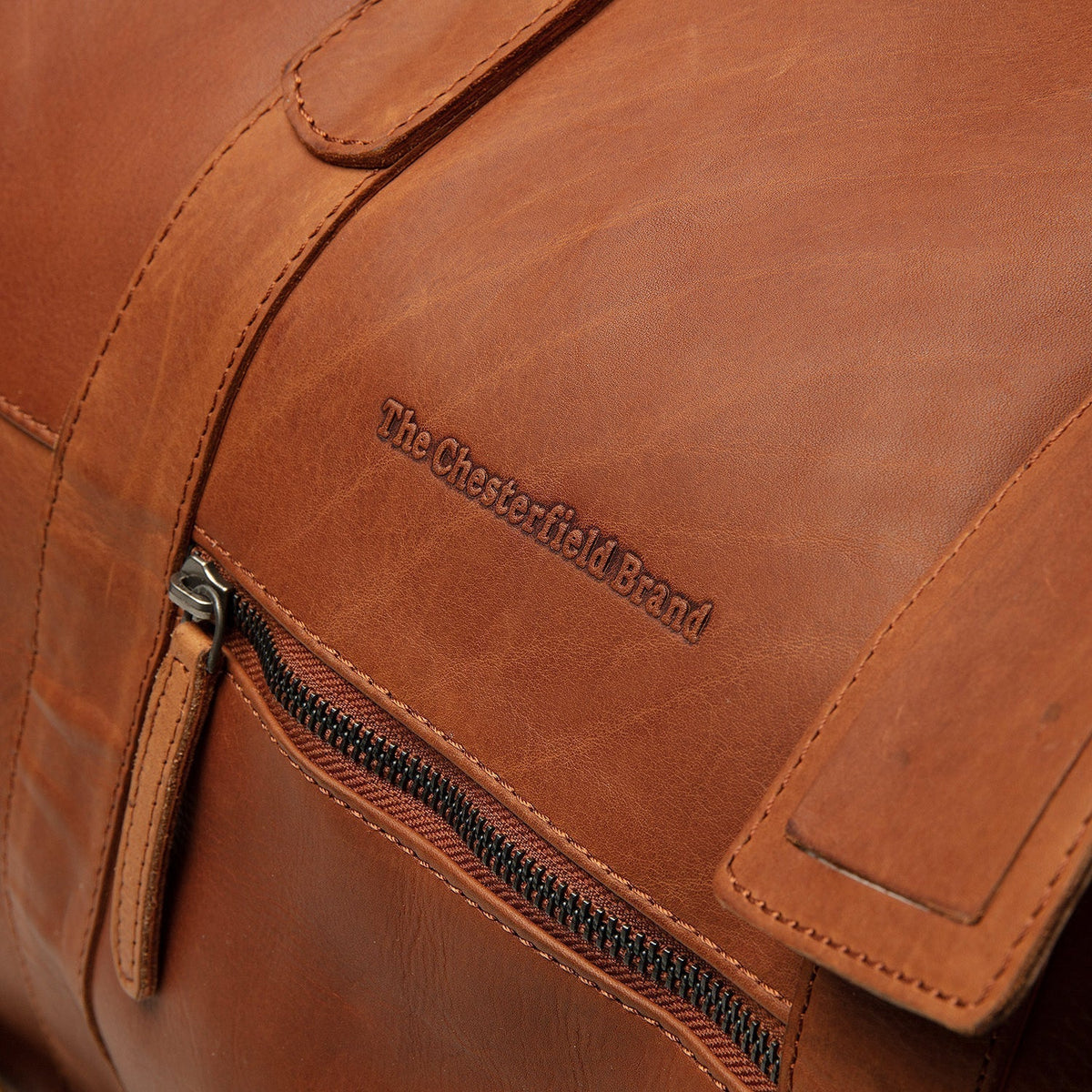 The Chesterfield Brand Portsmouth - Cognac Weekendväska 53cm