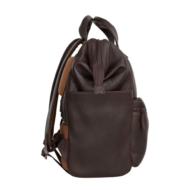 New Rebels Obsidian Tremont Ryggsäck i Läder – Brun