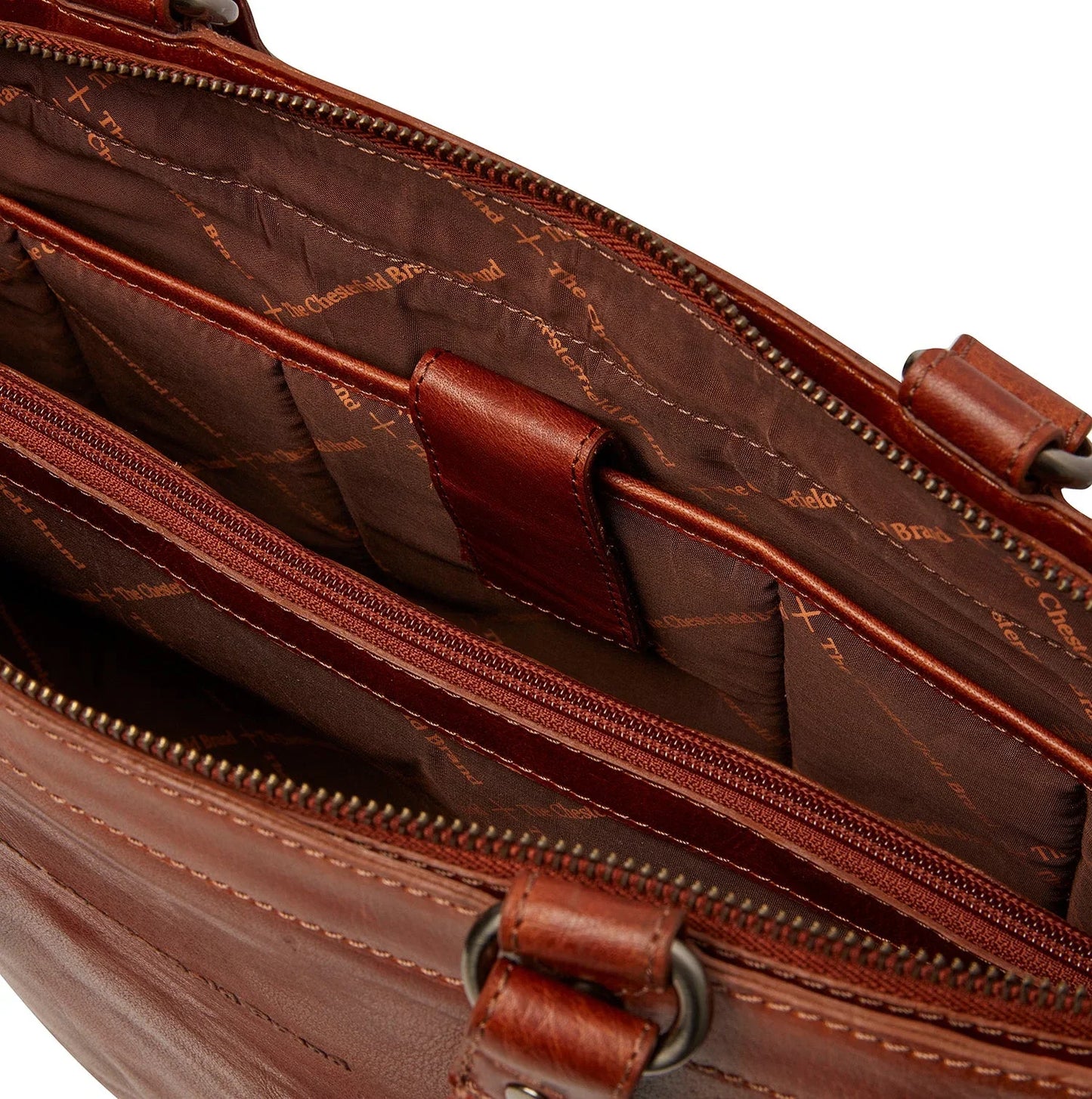 The Chesterfield Brand Stockholm Totebag 39cm – Cognac