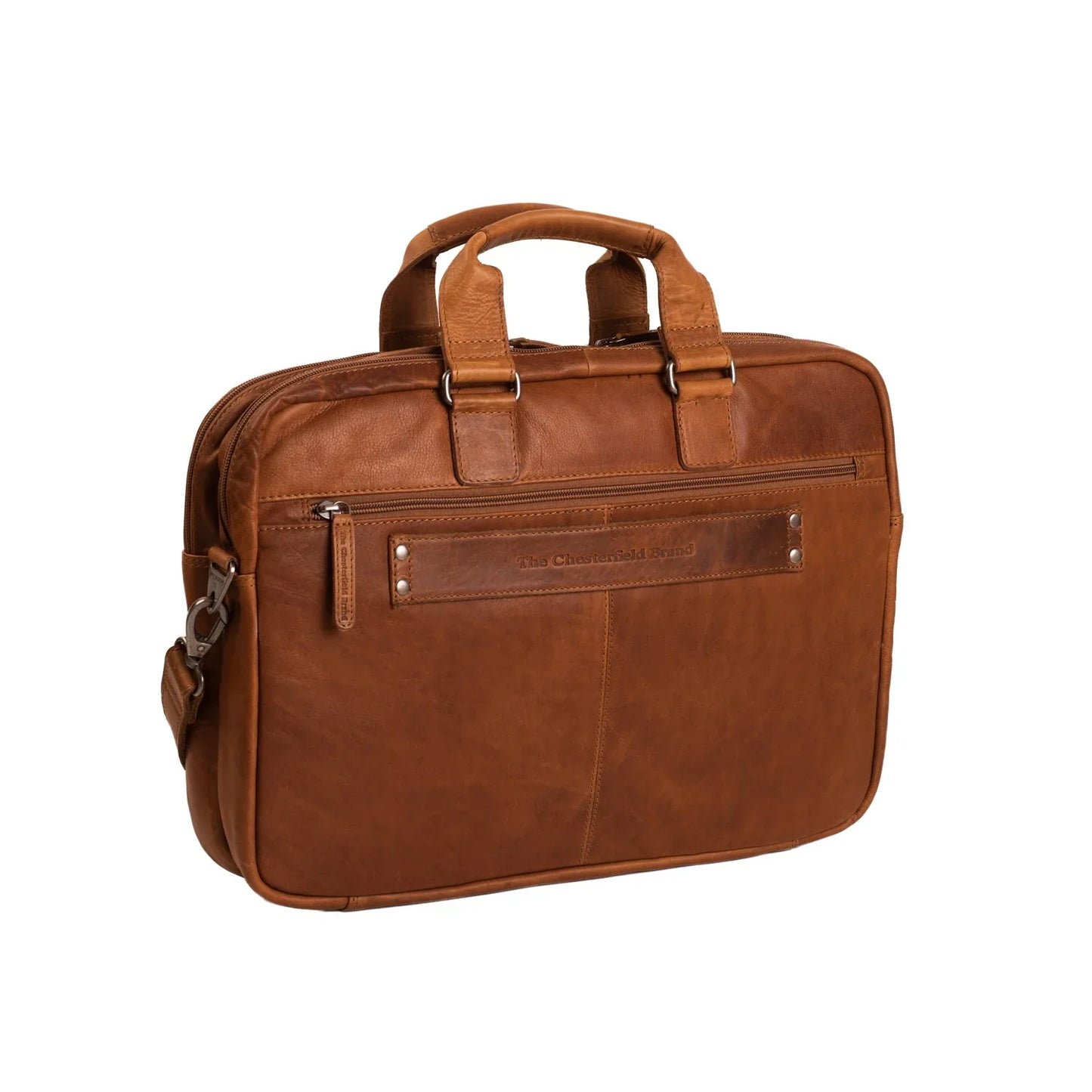 The Chesterfield Brand Seth – Datorportfölj 15" – Cognac