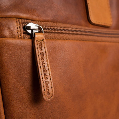 The Chesterfield Brand Seth – Datorportfölj 15" – Cognac