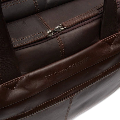 The Chesterfield Brand Ryan Datorväska 17" - Brun