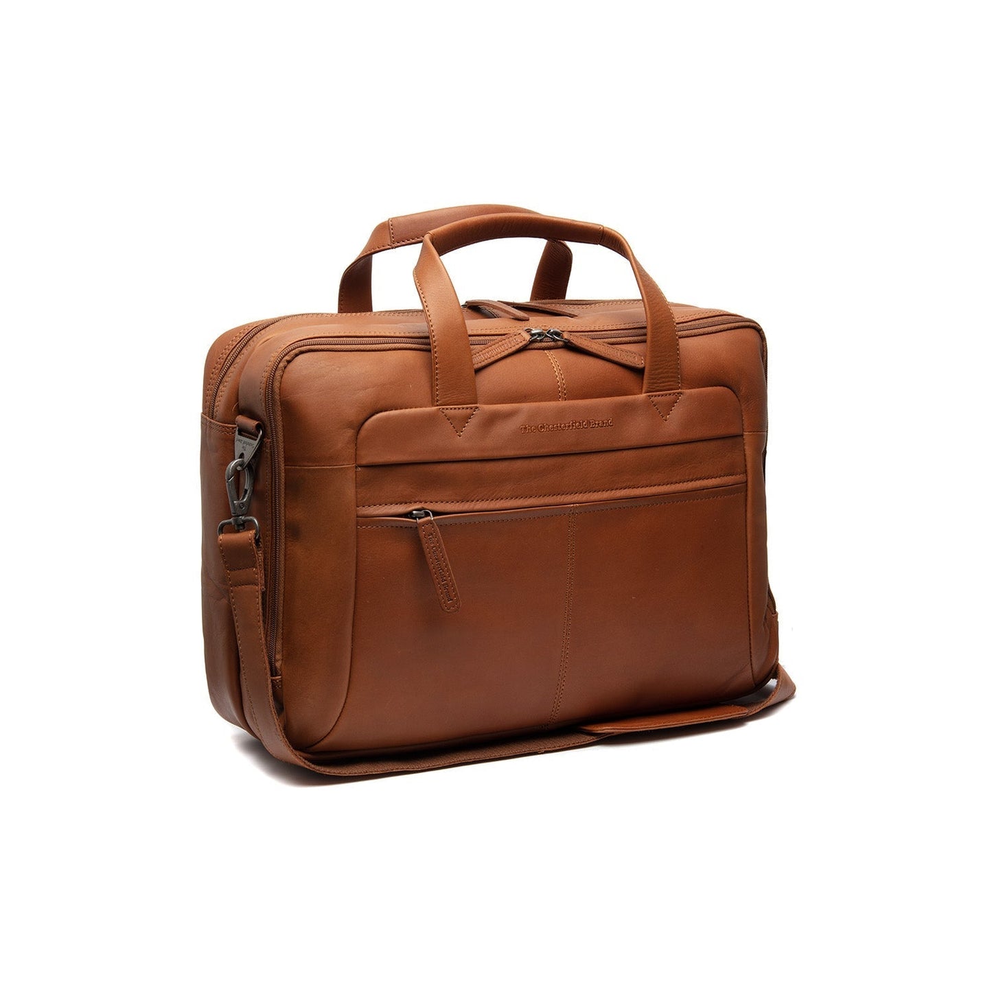 The Chesterfield Brand Ryan Datorväska 17" - Cognac