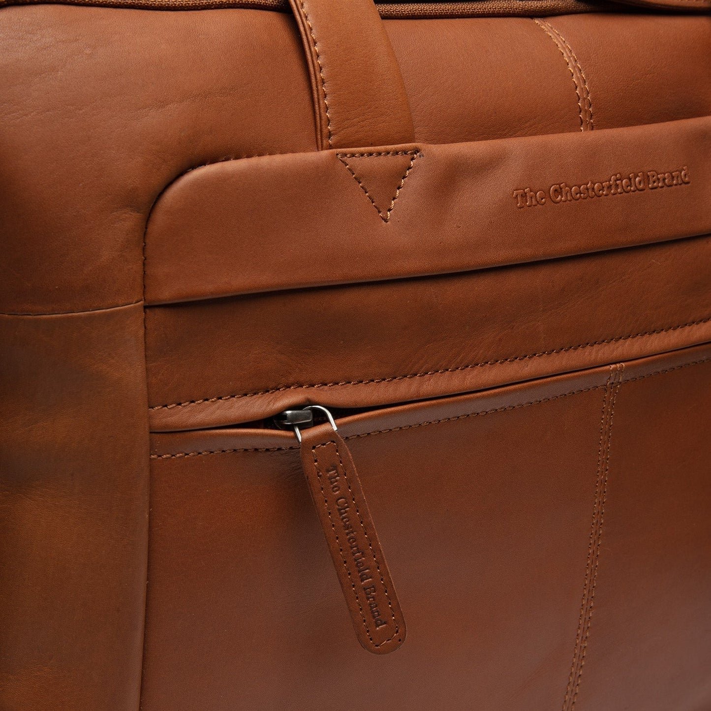 The Chesterfield Brand Ryan Datorväska 17" - Cognac