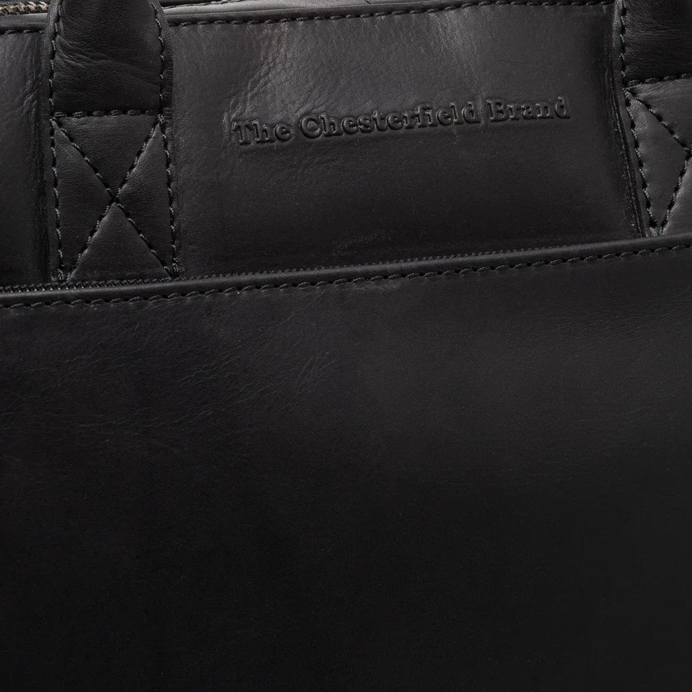 The Chesterfield Brand Tilbury – Datorväska 14" – Svart