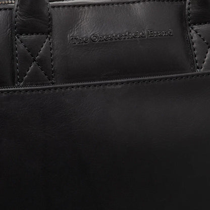 The Chesterfield Brand Tilbury – Datorväska 14" – Svart