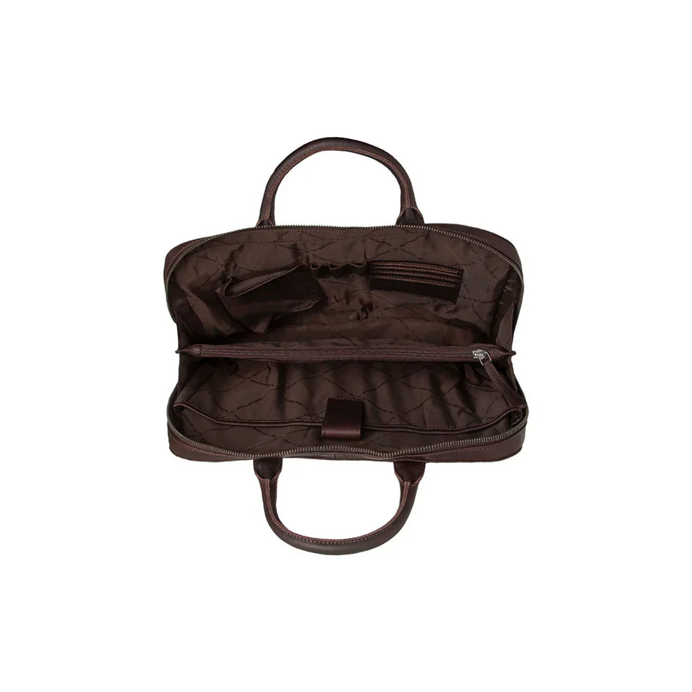 The Chesterfield Brand Tilbury – Datorväska 14" – Brun