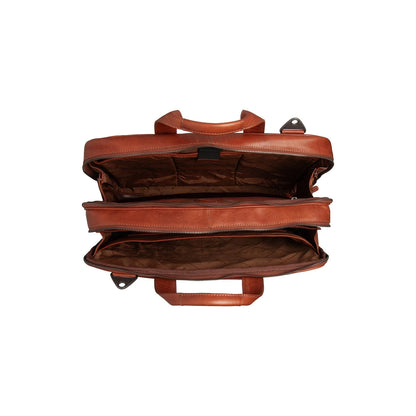 The Chesterfield Brand Iseo Datorväska 15" - Cognac