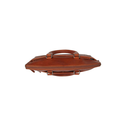 The Chesterfield Brand Elvas Datorväska 16" - Cognac