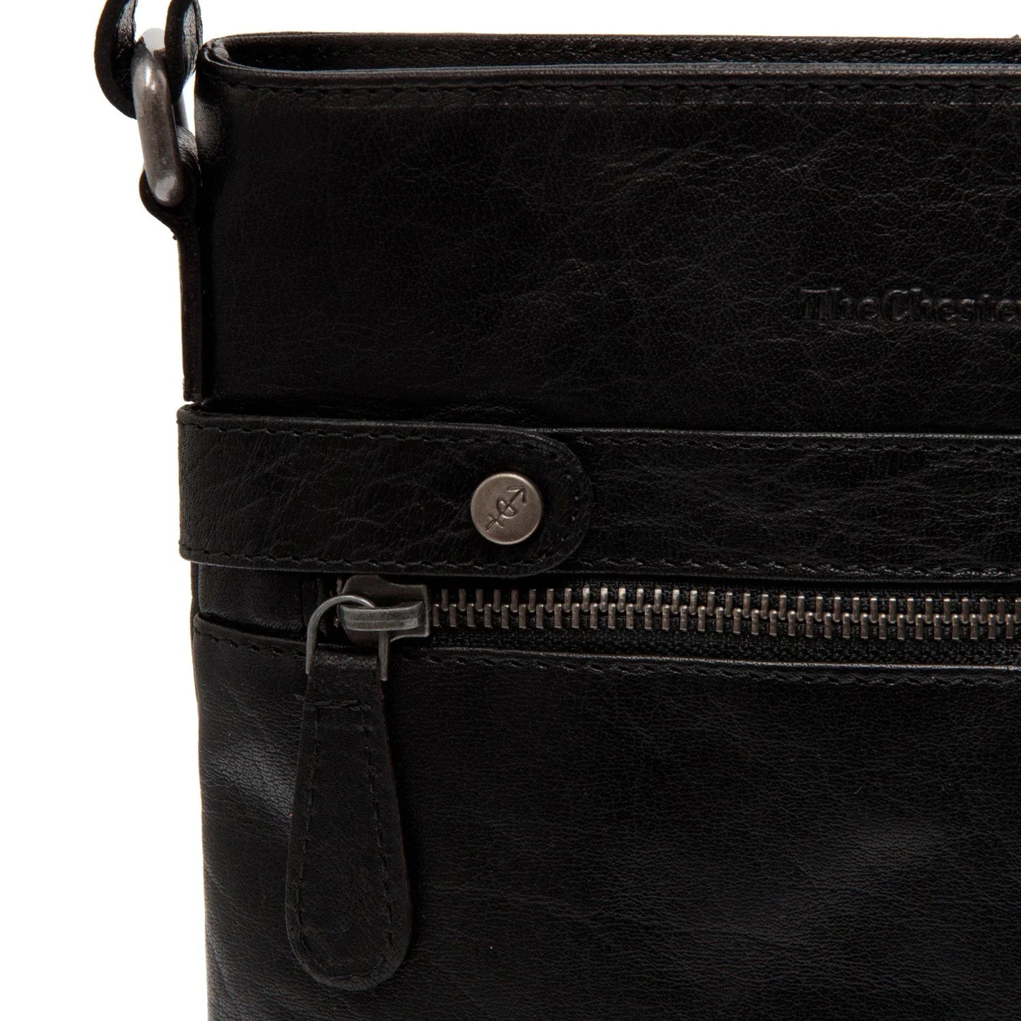The Chesterfield Brand Signe Axelremsväska 22cm – Svart