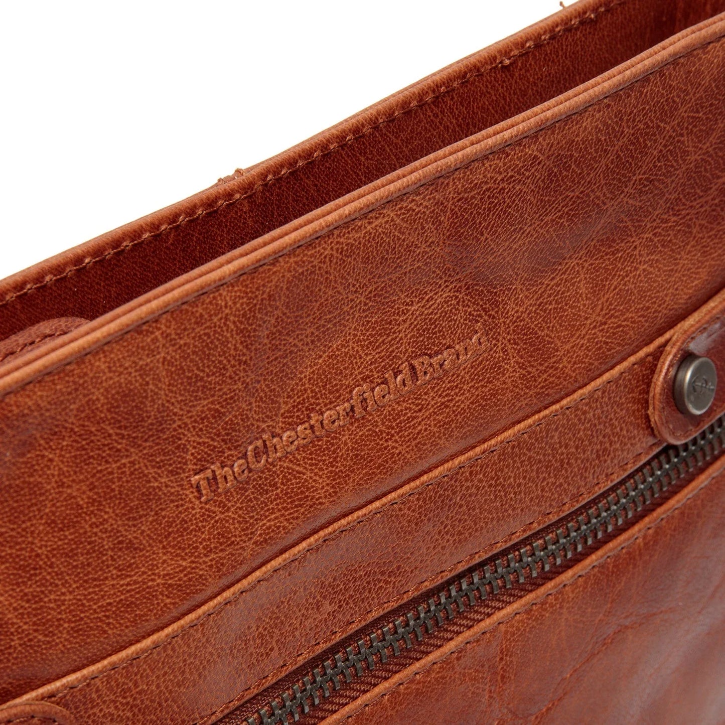 The Chesterfield Brand Signe Axelremsväska 22cm – Cognac
