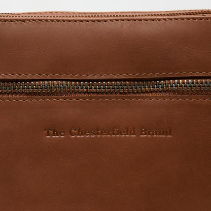 The Chesterfield Brand Nebraska Axelväska 24 cm – Cognac