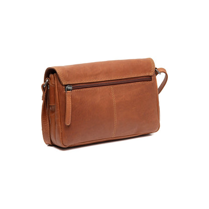 The Chesterfield Brand Forano Axelremsväska 23 cm – Cognac
