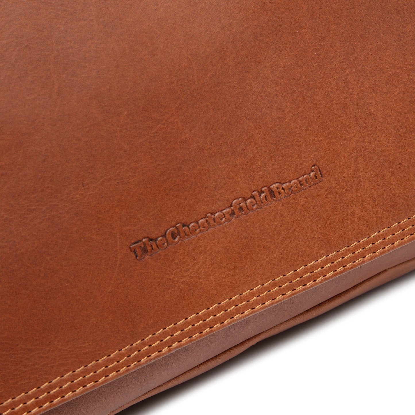 The Chesterfield Brand Forano Axelremsväska 23 cm – Cognac