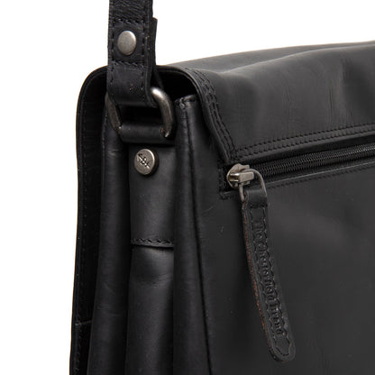 The Chesterfield Brand Laverton Axelremsväska 26 cm – Svart