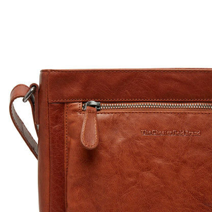 The Chesterfield Brand Pia Axelväska 24cm – Cognac