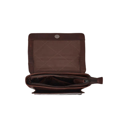 The Chesterfield Brand Jenny Axelväska 22cm – Brun