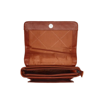 The Chesterfield Brand Jenny Axelväska 22cm – Cognac