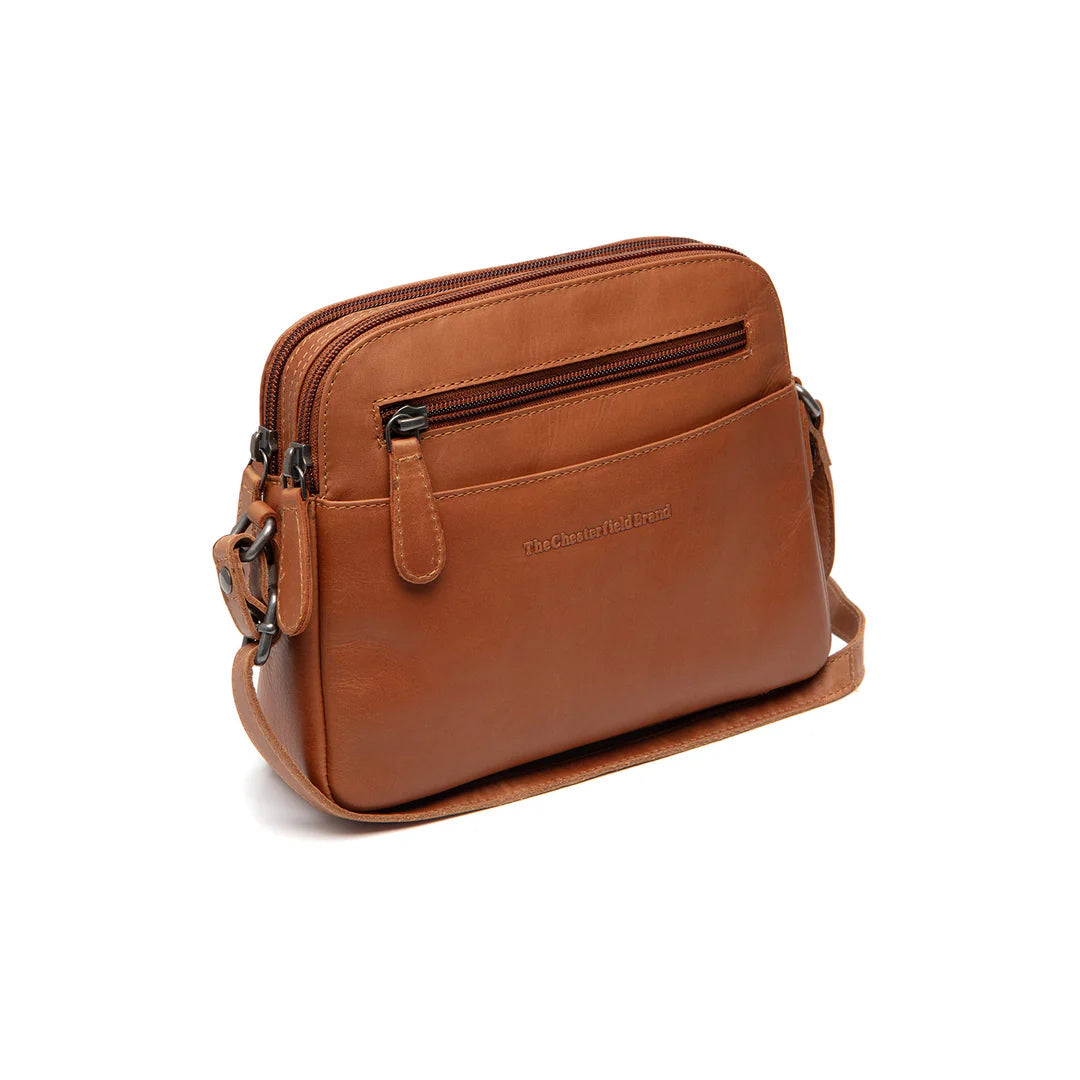 The Chesterfield Brand Vionne Axelväska 21 cm – Cognac