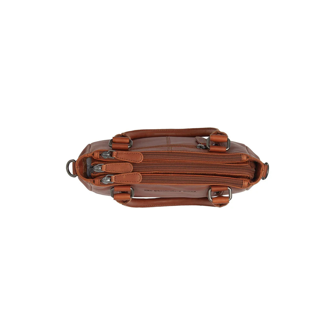 The Chesterfield Brand Fenja Axelväska 29 cm – Cognac