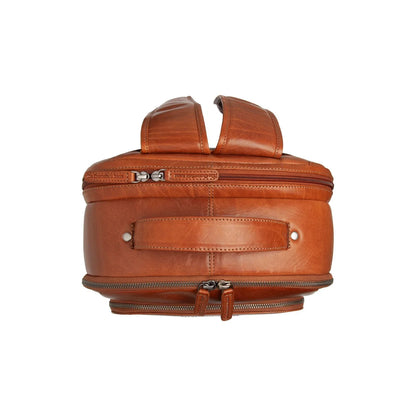 The Chesterfield Brand Maggiore Datorryggsäck 15" - Cognac