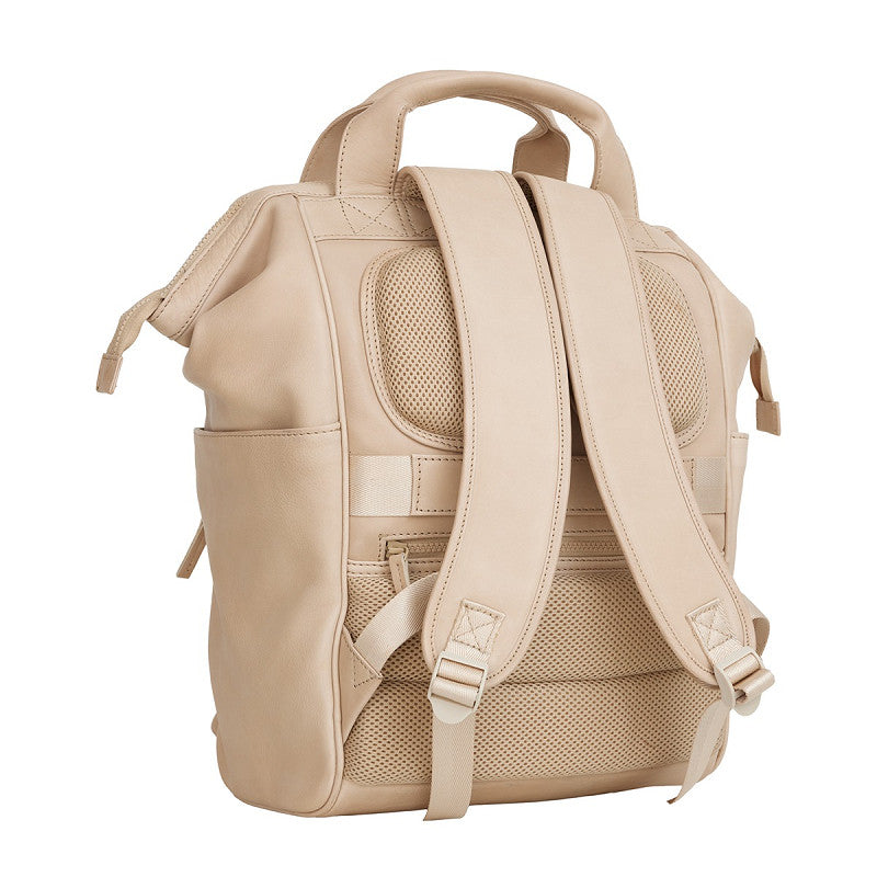 New Rebels Obsidian Tremont Ryggsäck i Läder – beige