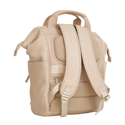 New Rebels Obsidian Tremont Ryggsäck i Läder – beige