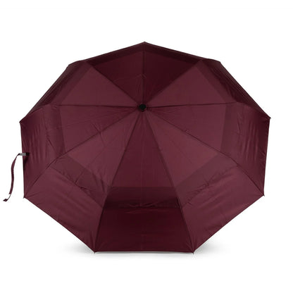 Roka London Bayswater B + Waterloo Ryggsäck 42 cm + Paraply – Plum