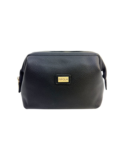 PIPOL Frame Cosmetic Medium Black – Necessär i veganläder