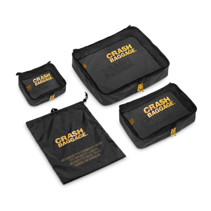 Crash Baggage Easy Life Kit Packningskuber 3-pack Svart