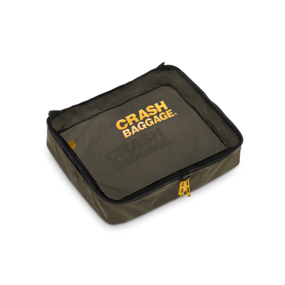 Crash Baggage Easy Life Kit Packningskuber 3-pack Grön