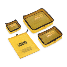 Crash Baggage Easy Life Kit Packningskuber 3-pack Gul