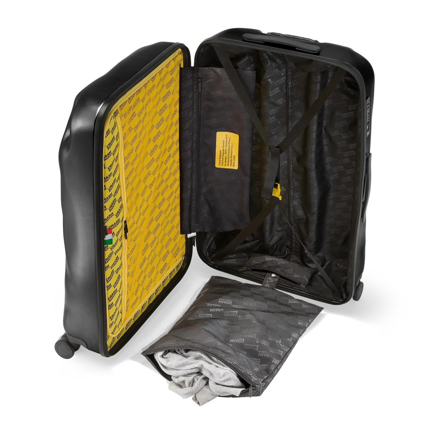 Crash Baggage Icon 79cm - Stor Svart