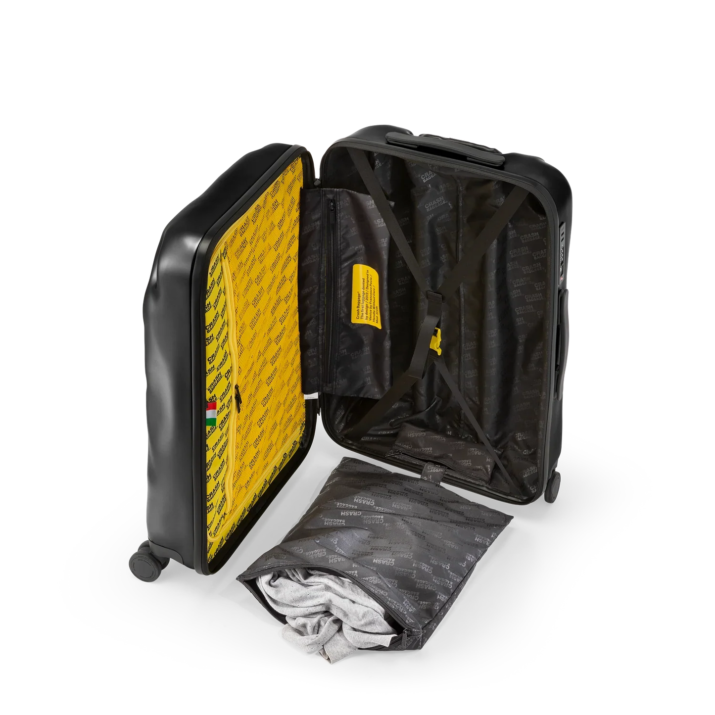 Crash Baggage Icon 68cm - Mellanstor Svart