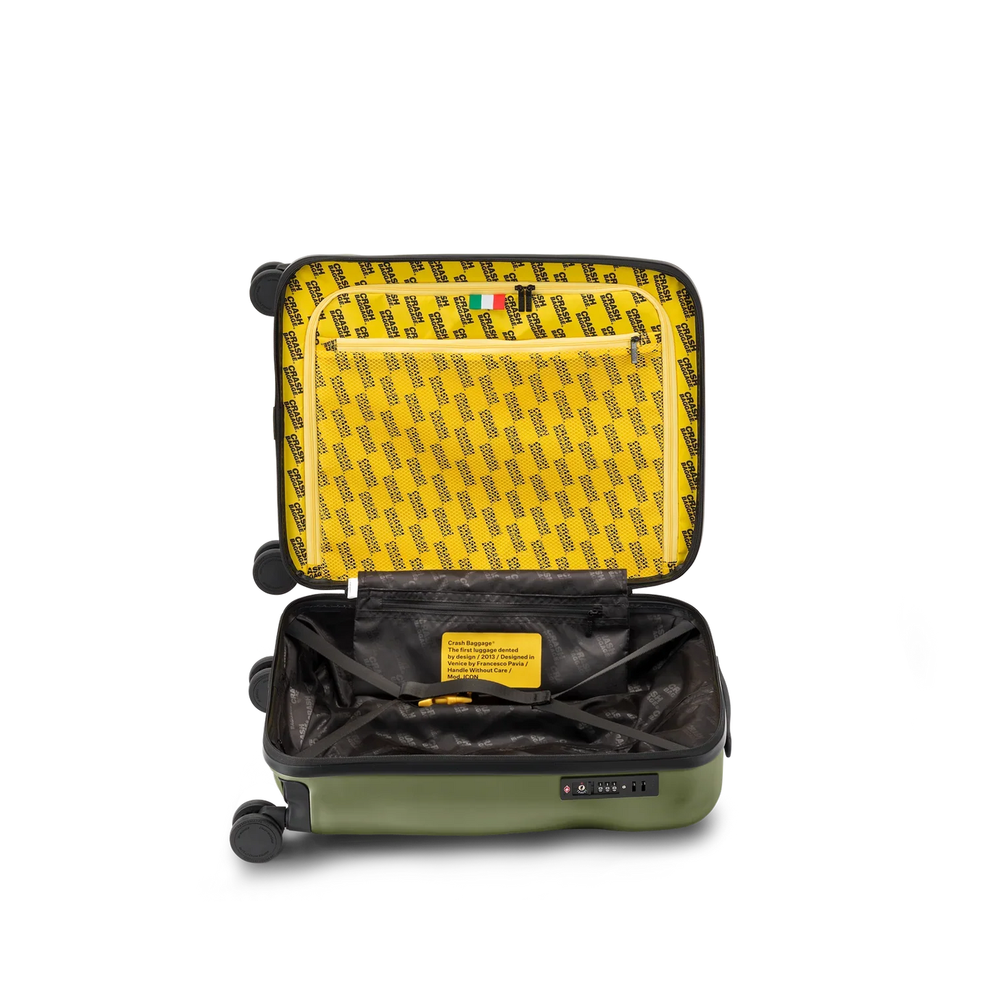 Crash Baggage Icon Kabinväska 55cm Olivgrön