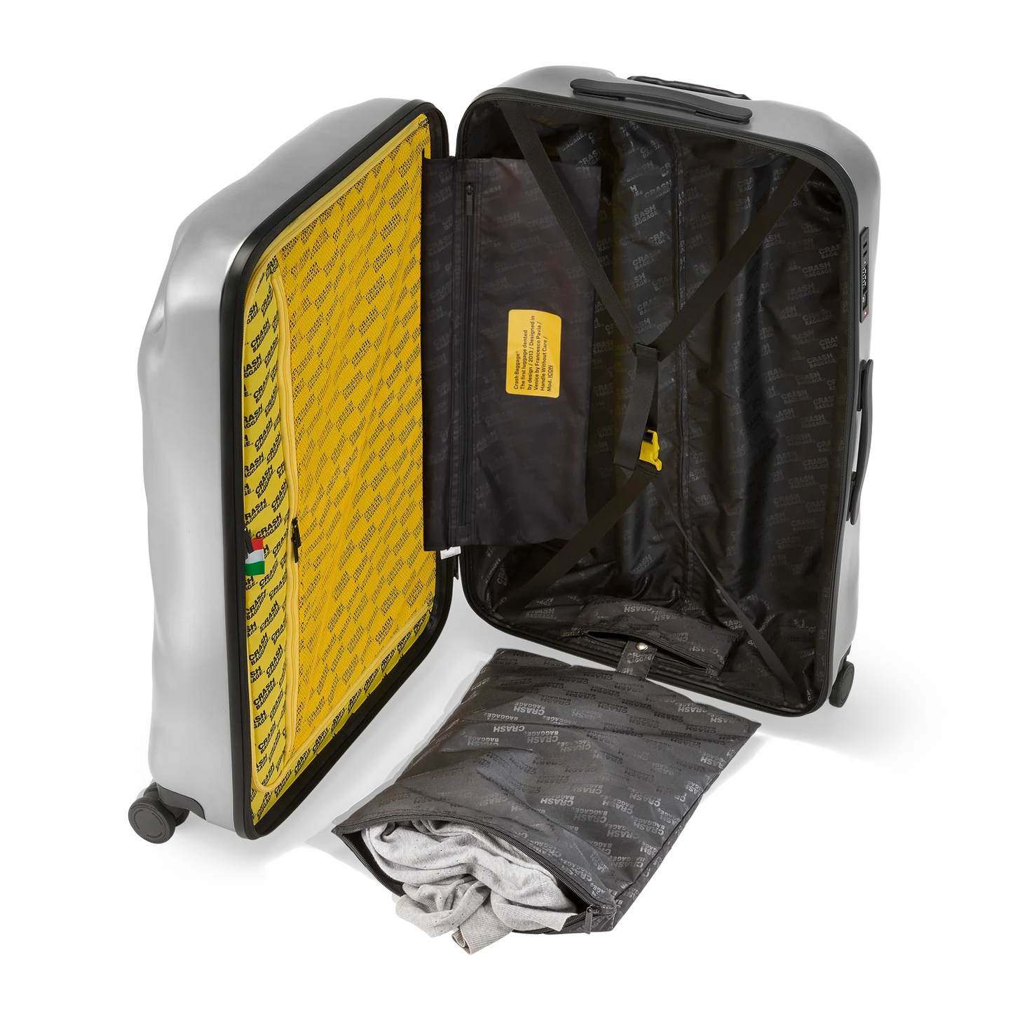 Crash Baggage Icon Stor resväska 79cm Silver