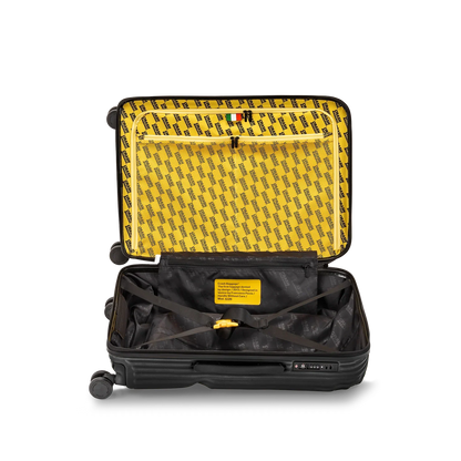 Crash Baggage Stripe Mellanstor resväska 68 cm – Svart